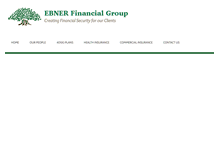 Tablet Screenshot of ebnerfinancialgroup.com